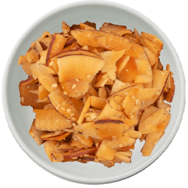 Toasted Coconut Chips Honey Sesame